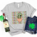 Retro Emergency Dept Leprechaun T-Shirt - Image 6