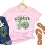 Retro Let's Get ShamROC'd T-Shirt - Image 5